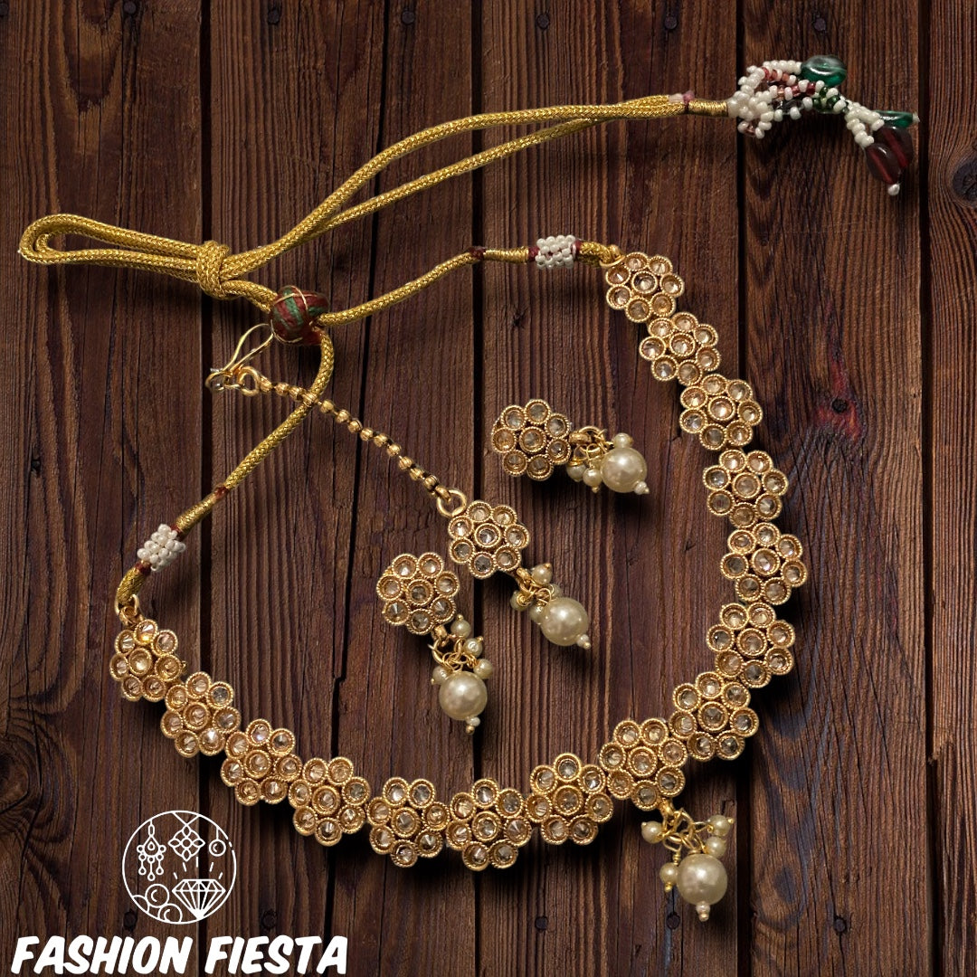 Necklace Set with Maang Tikka (head piece)